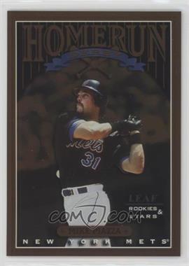 1998 Leaf Rookies & Stars - Homerun Derby #17 - Mike Piazza /2500