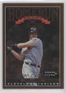 1998 Leaf Rookies & Stars - Homerun Derby #2 - Jim Thome /2500