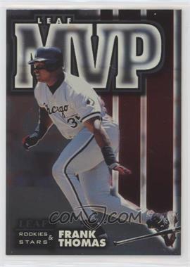 1998 Leaf Rookies & Stars - MVP - Missing Serial Number #1 - Frank Thomas