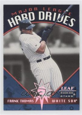 1998 Leaf Rookies & Stars - Major League Hard Drives #5 - Frank Thomas /2500