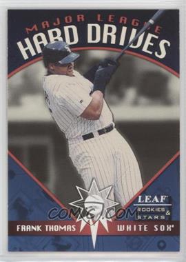 1998 Leaf Rookies & Stars - Major League Hard Drives #5 - Frank Thomas /2500