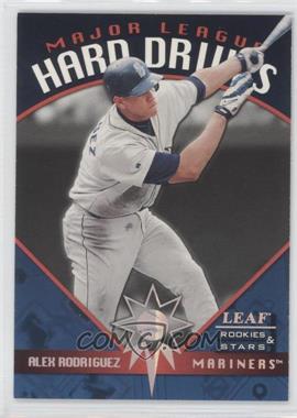 1998 Leaf Rookies & Stars - Major League Hard Drives #7 - Alex Rodriguez /2500