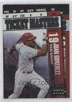 Juan Gonzalez, Ivan Rodriguez [EX to NM] #/2,250