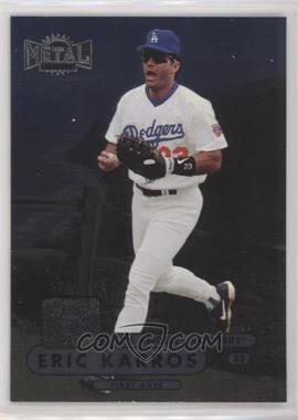 1998 Metal Universe - [Base] #71 - Eric Karros