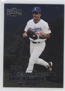 1998 Metal Universe - [Base] #71 - Eric Karros