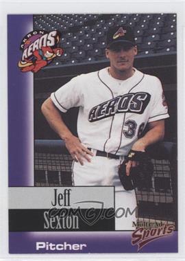 1998 Multi-Ad Sports Akron Aeros - [Base] #16 - Jeff Sexton