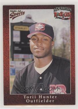 1998 Multi-Ad Sports New Britain Rock Cats - [Base] #14 - Torii Hunter