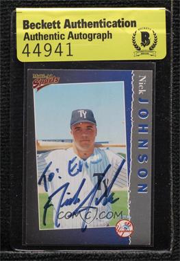 1998 Multi-Ad Sports Tampa Yankees - [Base] #13 - Nick Johnson [BAS Authentic]
