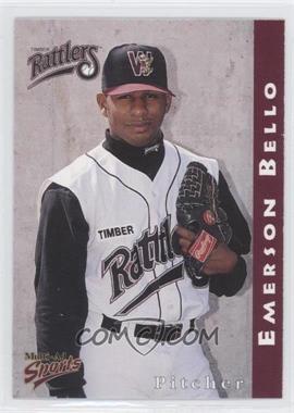 1998 Multi-Ad Sports Wisconsin Timber Rattlers - [Base] #2 - Emerson Bello