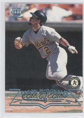 1998 Pacific Crown Collection - [Base] - Platinum Blue #169 - Jason McDonald