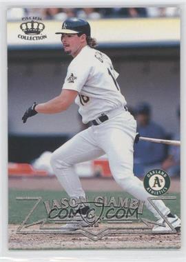 1998 Pacific Crown Collection - [Base] - Silver #165 - Jason Giambi