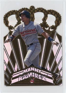 1998 Pacific Crown Collection - Gold Crown Die-Cuts #12 - Manny Ramirez