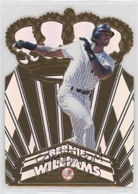 1998 Pacific Crown Collection - Gold Crown Die-Cuts #24 - Bernie Williams