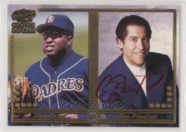 1998 Pacific Crown Royale - Firestone on Baseball - Autographed #26 - Tony Gwynn, Roy Firestone