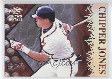 1998 Pacific Crown Royale - Pillars of the Game #3 - Chipper Jones