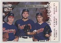 Tom Glavine, John Smoltz, Greg Maddux