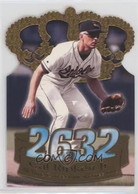 1998 Pacific Home Run Heroes - Consecutive Games Gold Crown Die-Cut #1 - Cal Ripken Jr.