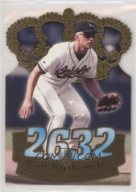 1998 Pacific Home Run Heroes - Consecutive Games Gold Crown Die-Cut #1 - Cal Ripken Jr.