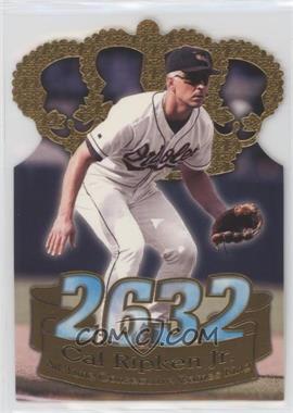 1998 Pacific Home Run Heroes - Consecutive Games Gold Crown Die-Cut #1 - Cal Ripken Jr.