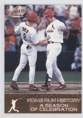 1998 Pacific Home Run History - QVC Exclusive [Base] #63 - Mark McGwire