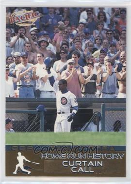 1998 Pacific Home Run History - QVC Exclusive [Base] #66 - Sammy Sosa