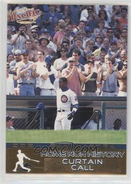 1998 Pacific Home Run History - QVC Exclusive [Base] #66 - Sammy Sosa