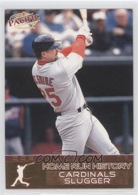 1998 Pacific Home Run History - QVC Exclusive [Base] #7 - Mark McGwire