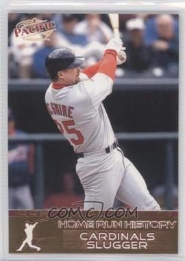 1998 Pacific Home Run History - QVC Exclusive [Base] #7 - Mark McGwire