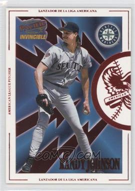 1998 Pacific Invincible - Interleague Players AL #12A - Randy Johnson