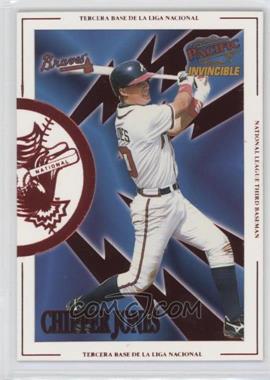 1998 Pacific Invincible - Interleague Players NL #2N - Chipper Jones