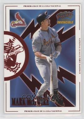 1998 Pacific Invincible - Interleague Players NL #9N - Mark McGwire