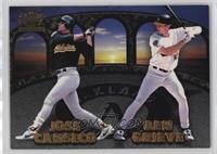 Jose Canseco, Ben Grieve, Jason Giambi, Matt Stairs