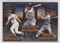 Mike Mussina, Rafael Palmeiro, Brady Anderson, Roberto Alomar, Cal Ripken Jr.