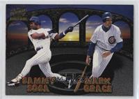 Sammy Sosa, Mark Grace, Ryne Sandberg, Jeremi Gonzalez