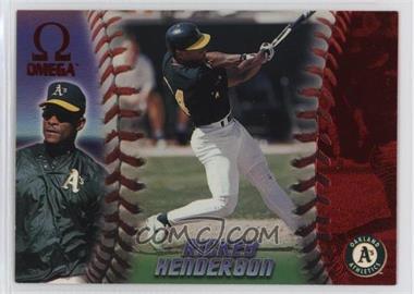1998 Pacific Omega - [Base] - Red #177 - Rickey Henderson