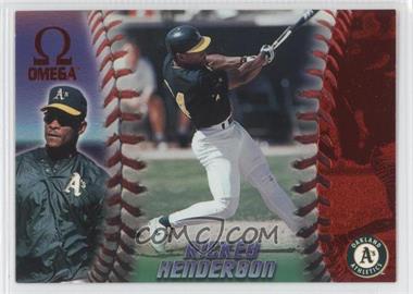 1998 Pacific Omega - [Base] - Red #177 - Rickey Henderson