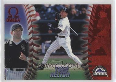 1998 Pacific Omega - [Base] - Red #82 - Todd Helton