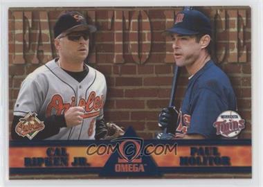 1998 Pacific Omega - Face to Face #5 - Cal Ripken Jr., Paul Molitor