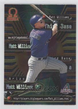 1998 Pacific Omega - Online Inserts #21 - Matt Williams