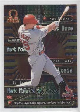 1998 Pacific Omega - Online Inserts #34 - Mark McGwire