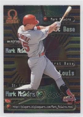 1998 Pacific Omega - Online Inserts #34 - Mark McGwire