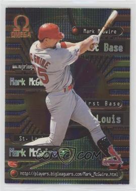 1998 Pacific Omega - Online Inserts #34 - Mark McGwire