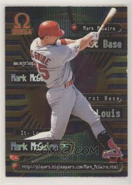 1998 Pacific Omega - Online Inserts #34 - Mark McGwire