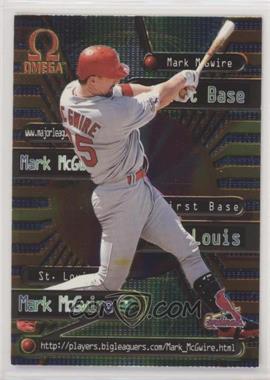 1998 Pacific Omega - Online Inserts #34 - Mark McGwire