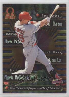 1998 Pacific Omega - Online Inserts #34 - Mark McGwire