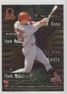 1998 Pacific Omega - Online Inserts #34 - Mark McGwire