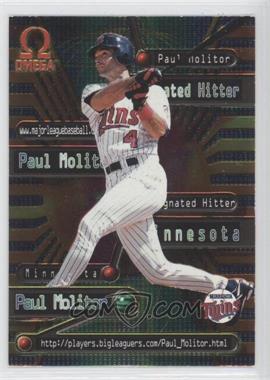 1998 Pacific Omega - Online Inserts #9 - Paul Molitor