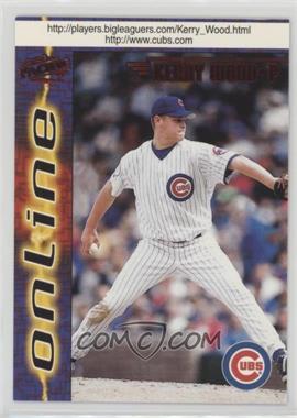 1998 Pacific Online - [Base] - Red #157.1 - Kerry Wood (Pitching, Arm at Head)