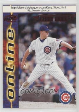 1998 Pacific Online - [Base] - Red #157.1 - Kerry Wood (Pitching, Arm at Head)