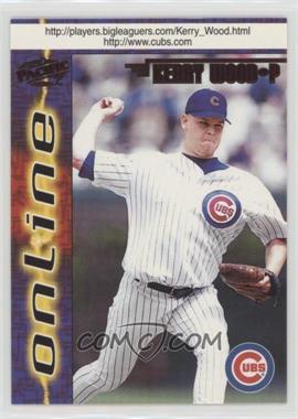 1998 Pacific Online - [Base] - Red #157.1 - Kerry Wood (Pitching, Arm at Head)